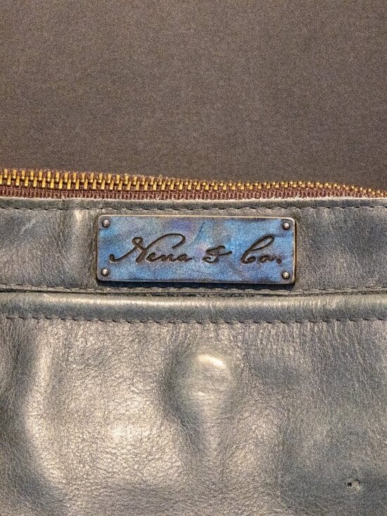 Slate Grey Leather Nena & Co The Perfect Bag - Medium (MTPB) main image 4